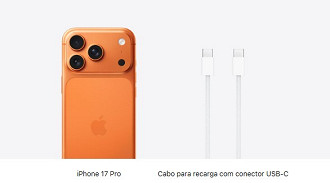 O que vem na caixa do iPhone 17 Pro