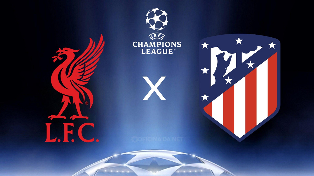 Onde assistir Liverpool x Atlético de Madrid ao vivo