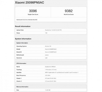 Xiaomi 17 Pro surge com Snapdragon 8 Elite Gen 5 no Geekbench