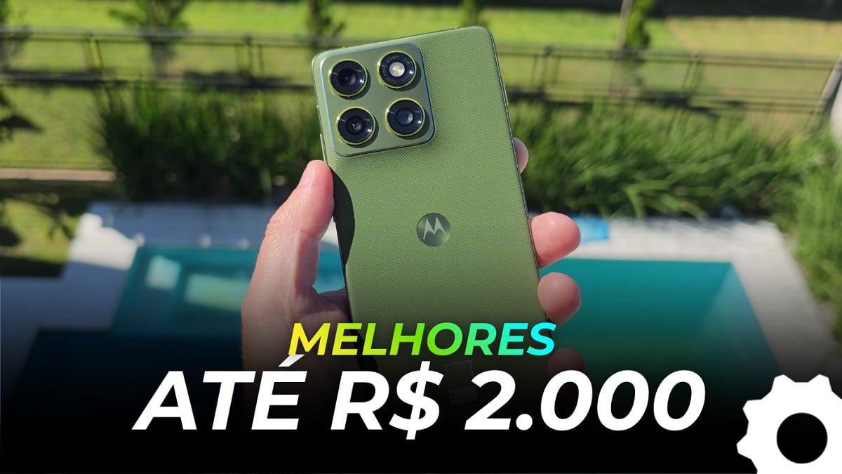 10 melhores celulares até R$ 2 mil. Imagem: Oficina da Net