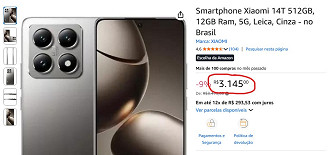 Xiaomi 14T em oferta na Amazon Xiaomi 14T em oferta na Amazon
