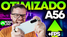 Atualizei o Galaxy A56 para melhorar o FPS nos jogos // RODA LISO