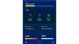 Samsung deve trazer de volta o pollen tracking no app do Clima Samsung deve trazer de volta o pollen tracking no app do Clima