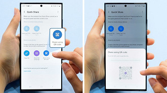 Quick Share com NFC deve facilitar ainda mais o compartilhamento de arquivos Quick Share com NFC deve facilitar ainda mais o compartilhamento de arquivos