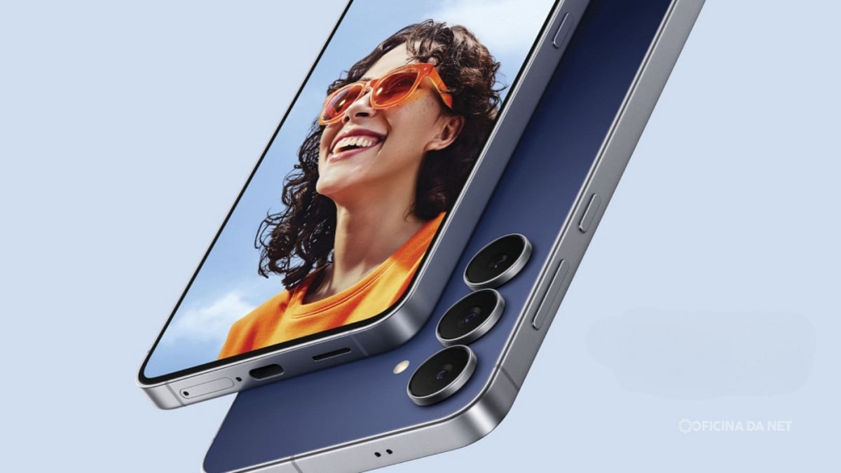 Galaxy S25 FE chega ao Brasil com 7 anos de atualizações. Imagem: Oficina da Net
