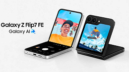 OFERTA | Galaxy Z Flip7 FE de 128GB com 42% de desconto na loja oficial da Samsung