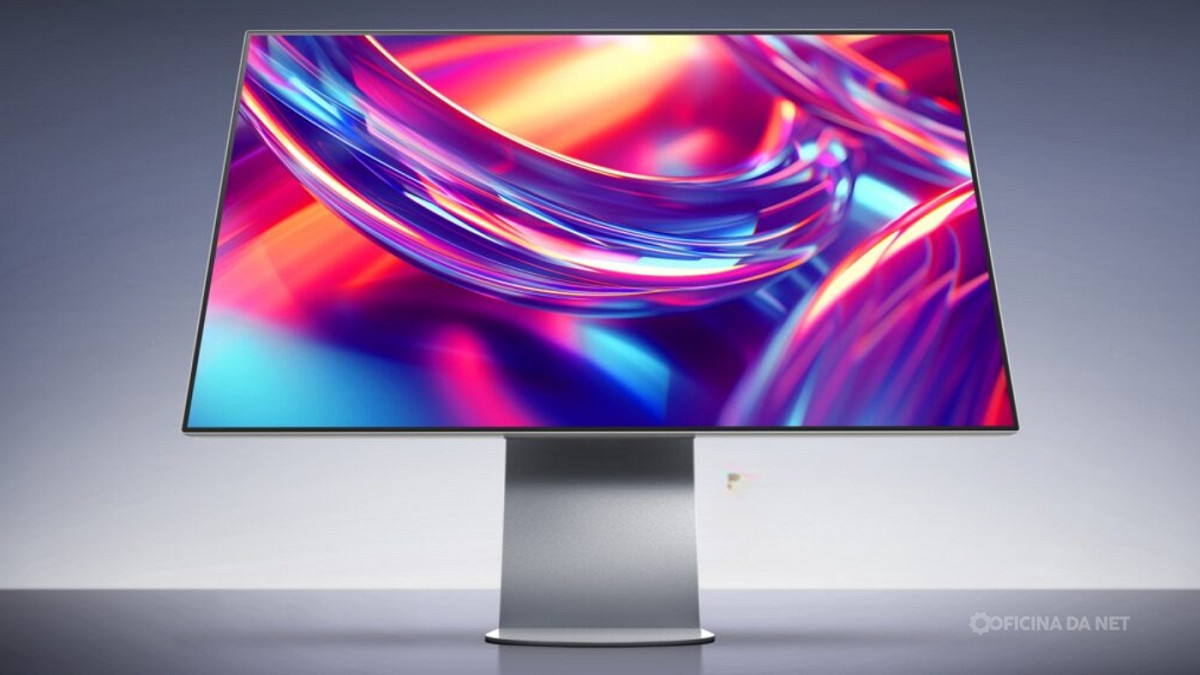 LG traz UltraFine evo 6K com HDR, cores profissionais e design sem bordas. Imagem: LG/Reprodução
