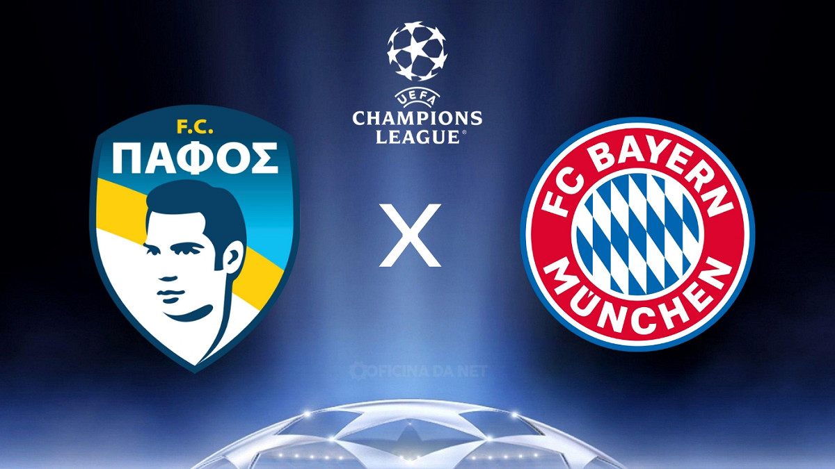Onde assistir Pafos x Bayern de Munique ao vivo