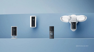 Ring com câmeras 2K e 4K