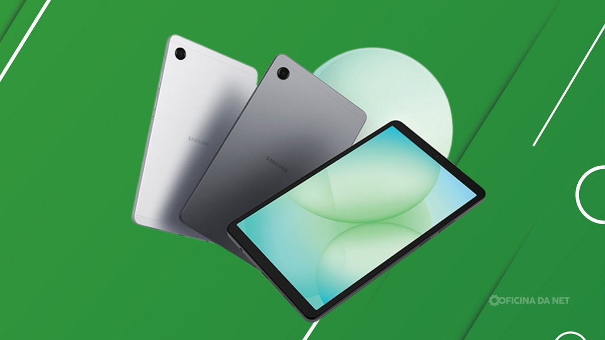 Samsung lança novos tablets Galaxy Tab A11 e Tab A11+; Imagem: Oficina da Net
