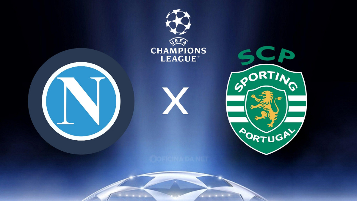 Onde assistir Napoli x Sporting ao vivo