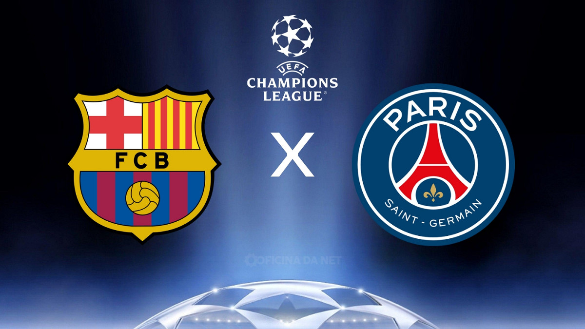 Onde assistir Barcelona x PSG ao vivo