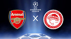 Champions League: onde assistir Arsenal x Olympiacos