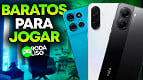 Os 5 Melhores Celulares Baratos para JOGOS // RODA LISO