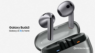 Oferta do Galaxy Buds 3.