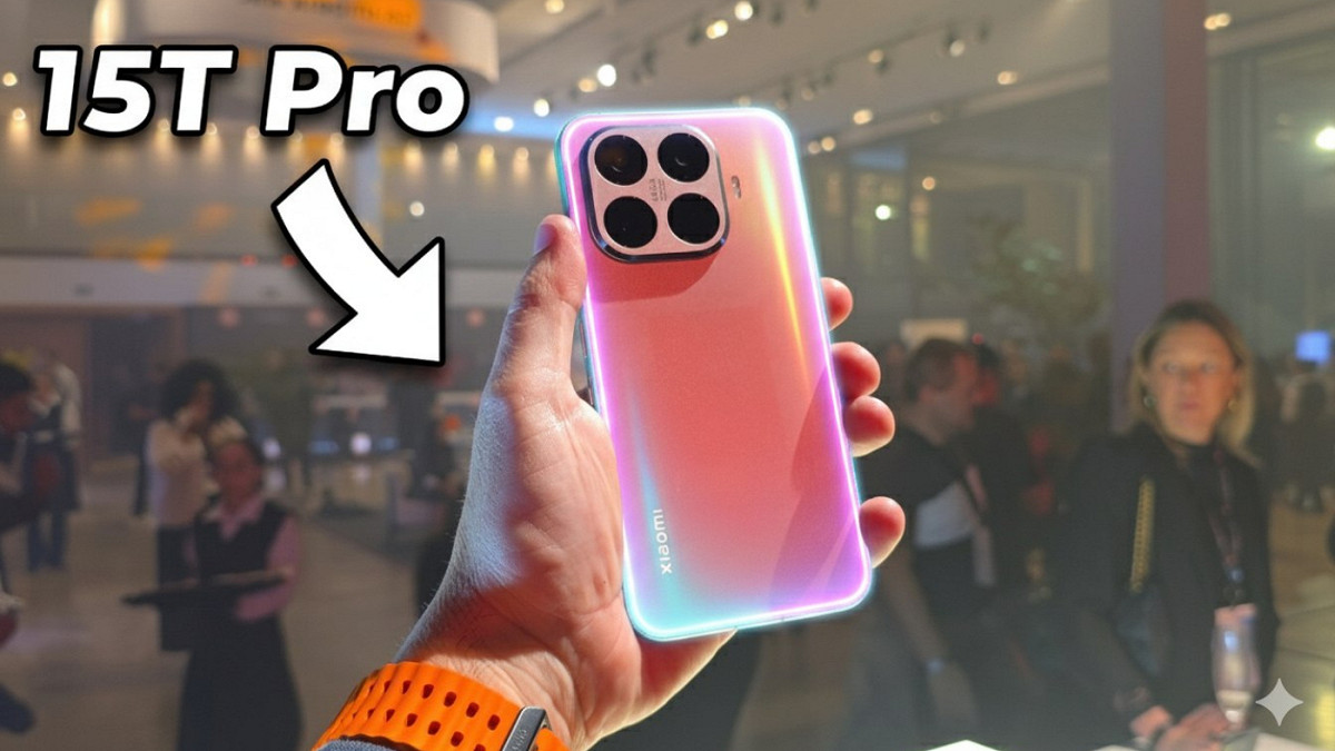 Xiaomi 15T e 15T Pro em hands-on. Imagem: Oficina da Net