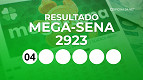 Mega-Sena 2923: veja os números sorteados, quem ganhou e quanto levou Mega-Sena 2923: veja os números sorteados, quem ganhou e quanto levou