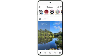 Agora dá pra postar fotos em Ultra HDR no Instagram. Imagem: Motorola/Reprodução