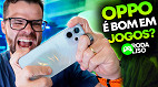 OPPO RENO 14F é BONITO, mas RODA GAMES PESADOS? // RODA LISO