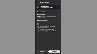 Versão beta do Android 16 chega ao Edge 50 Ultra