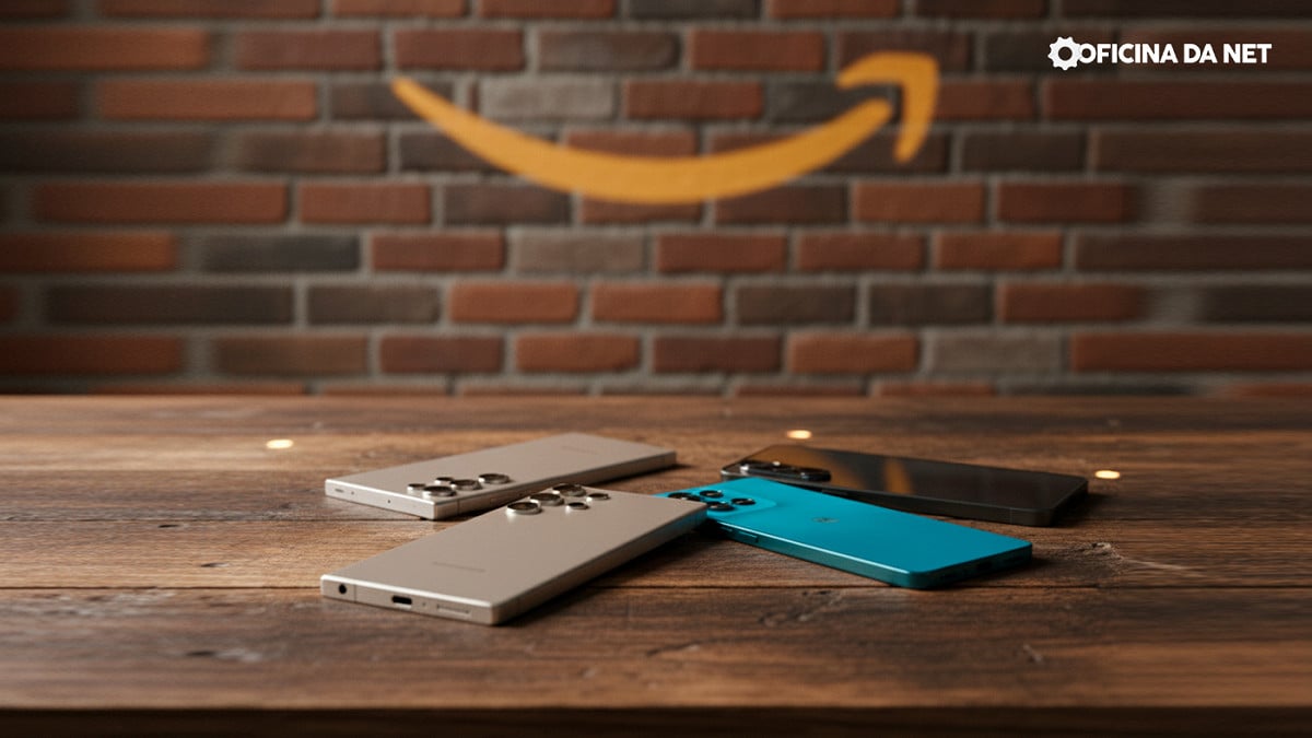 Celulares em oferta na Amazon
