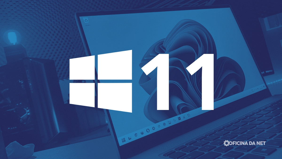 Microsoft vai obrigar login online no Windows 11. Imagem: Oficina da Net