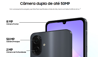 O aparelho conta com um conjunto básico de câmeras como de se esperar da categoria, as fotos registradas com ele serão dentro do esperado para sua faixa de preço. O aparelho conta com um conjunto básico de câmeras como de se esperar da categoria, as fotos registradas com ele serão dentro do esperado para sua faixa de preço.