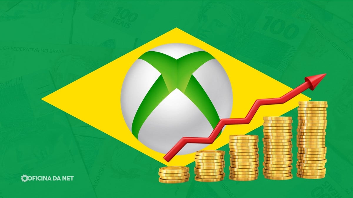 Microsoft adia aumento do Game Pass em alguns países, mas Brasil segue pagando novo valor. Imagem: Oficina da Net