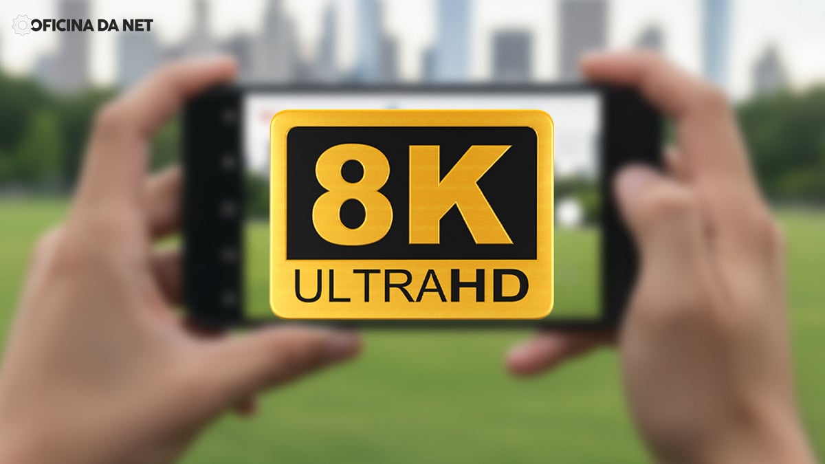 O que é gravação em 8K nos celulares