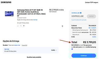 Oferta da Samsung Vision AI TV 65 QLED 4K QEF1 2025. Oferta da Samsung Vision AI TV 65 QLED 4K QEF1 2025.