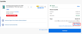 Galaxy A16 4G em oferta no Carrefour