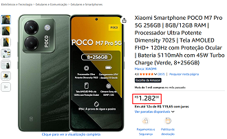 POCO M7 Pro em oferta na Amazon POCO M7 Pro em oferta na Amazon
