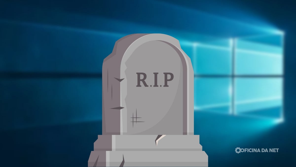 Microsoft anuncia o fim do Windows 10. Imagem: Oficina da Net