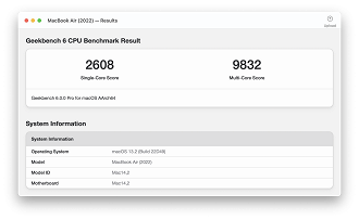 O Geekbench também pode ser utilizado em computadores (Imagem: Reprodução) O Geekbench também pode ser utilizado em computadores (Imagem: Reprodução)