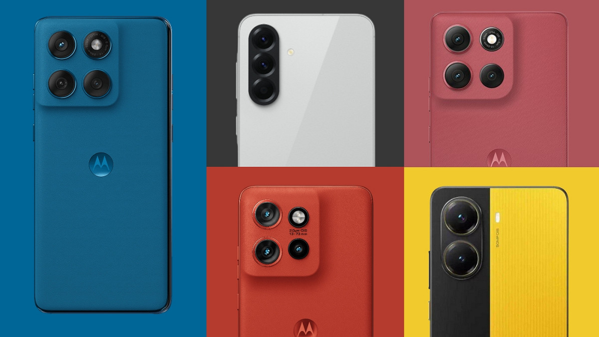 Melhores celulares para comprar até R$ 2 mil em outubro de 2025. Imagem: Oficina da Net