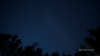 Com a Lua bem fininha, fica fácil observar outras coisas no céu Com a Lua bem fininha, fica fácil observar outras coisas no céu