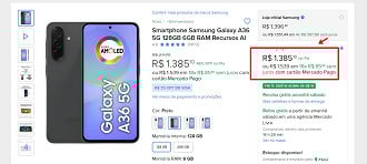 Oferta do Galaxy A36. Oferta do Galaxy A36.