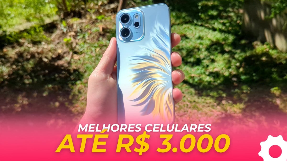 Veja a lista com os melhores celulares até R$ 3.000. Imagem: Oficina da Net