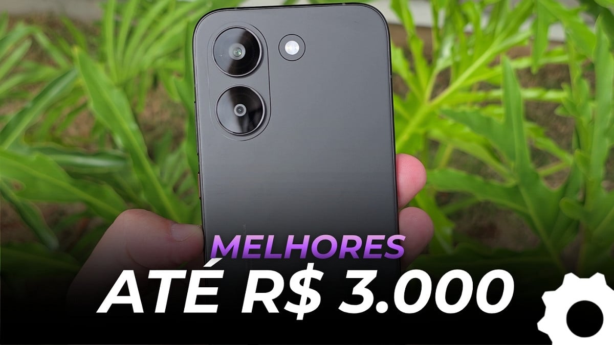 Veja a lista com os melhores celulares até R$ 3.000. Imagem: Oficina da Net