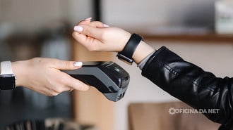 Pagamentos por aproximação em qualquer lugar deve se tornar cada vez mais comuns. Imagem: Oficina da Net Pagamentos por aproximação em qualquer lugar deve se tornar cada vez mais comuns. Imagem: Oficina da Net