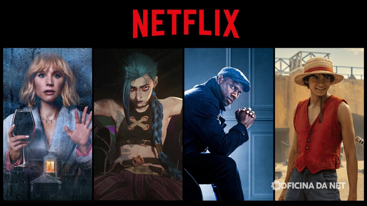 Melhores séries da Netflix em outubro de 2025. Imagem: Oficina da Net