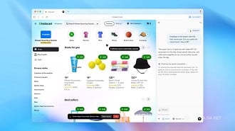 Atlas pode fazer compras para o usuário. Imagem: OpenAI/Reprodução Atlas pode fazer compras para o usuário. Imagem: OpenAI/Reprodução