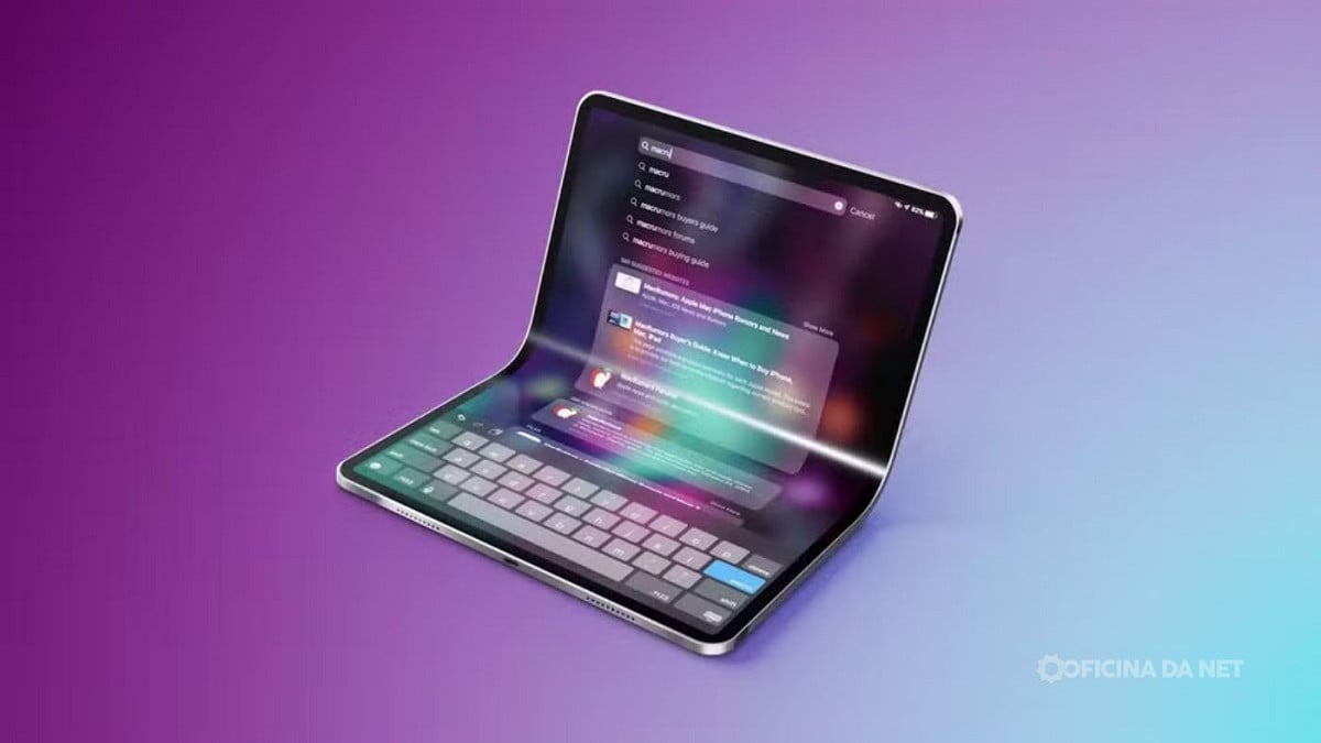 iPad dobrável pode ser adiado para 2029. Imagem: Reprodução