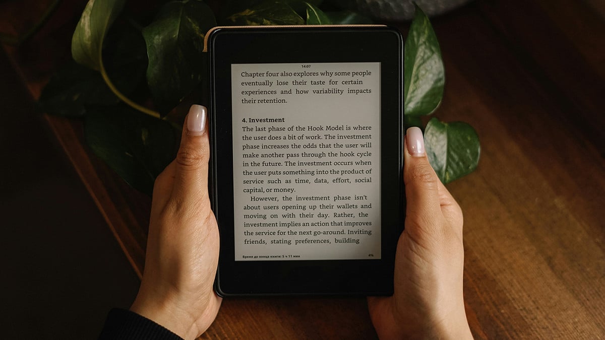 O que é e como funciona a tela e-ink