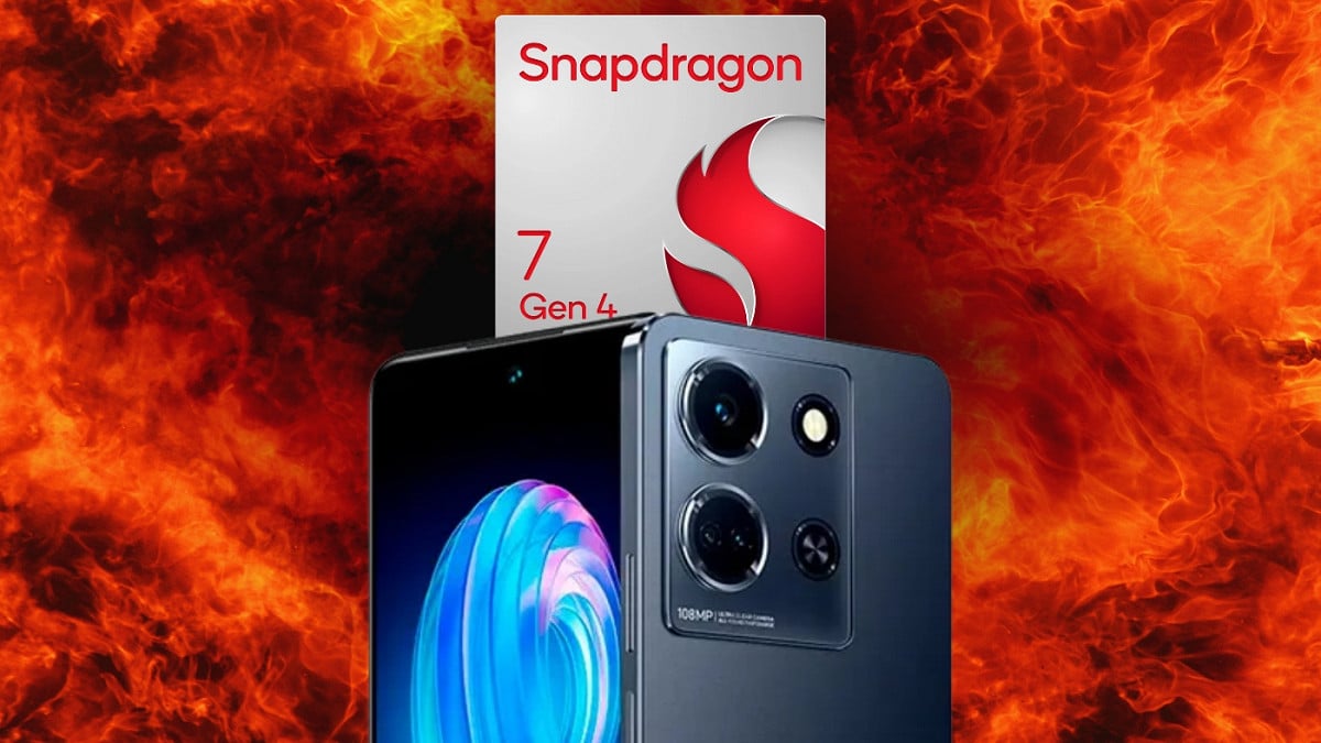 Infinix vai lançar celular com Snapdragon 7s Gen 4. Imagem: Oficina da Net