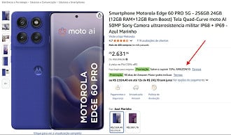 Oferta do Edge 60 Pro Oferta do Edge 60 Pro