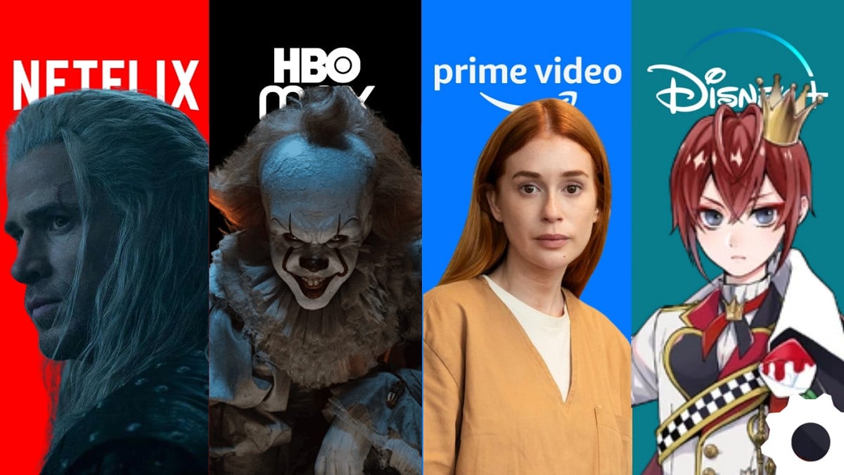 Lançamentos da Netflix, Max, Prime Video e Disney+ nesta semana. Imagem: Oficina da Net