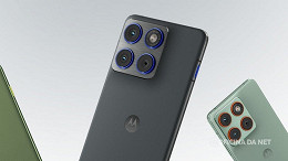 Motorola lança Moto X70 Air, seu celular mais elegante e fino até hoje