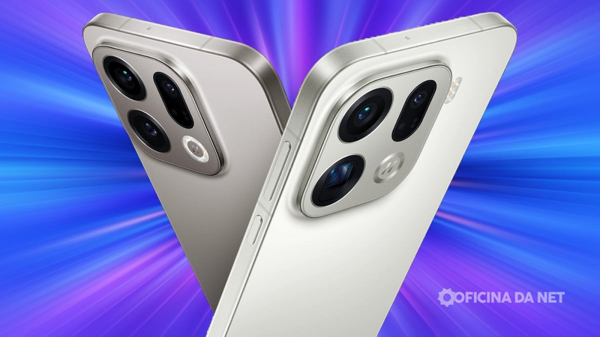 Oppo apresenta Find X9 e X9 Pro: design premium, bateria enorme e câmeras absurdas. Imagem: Reprodução