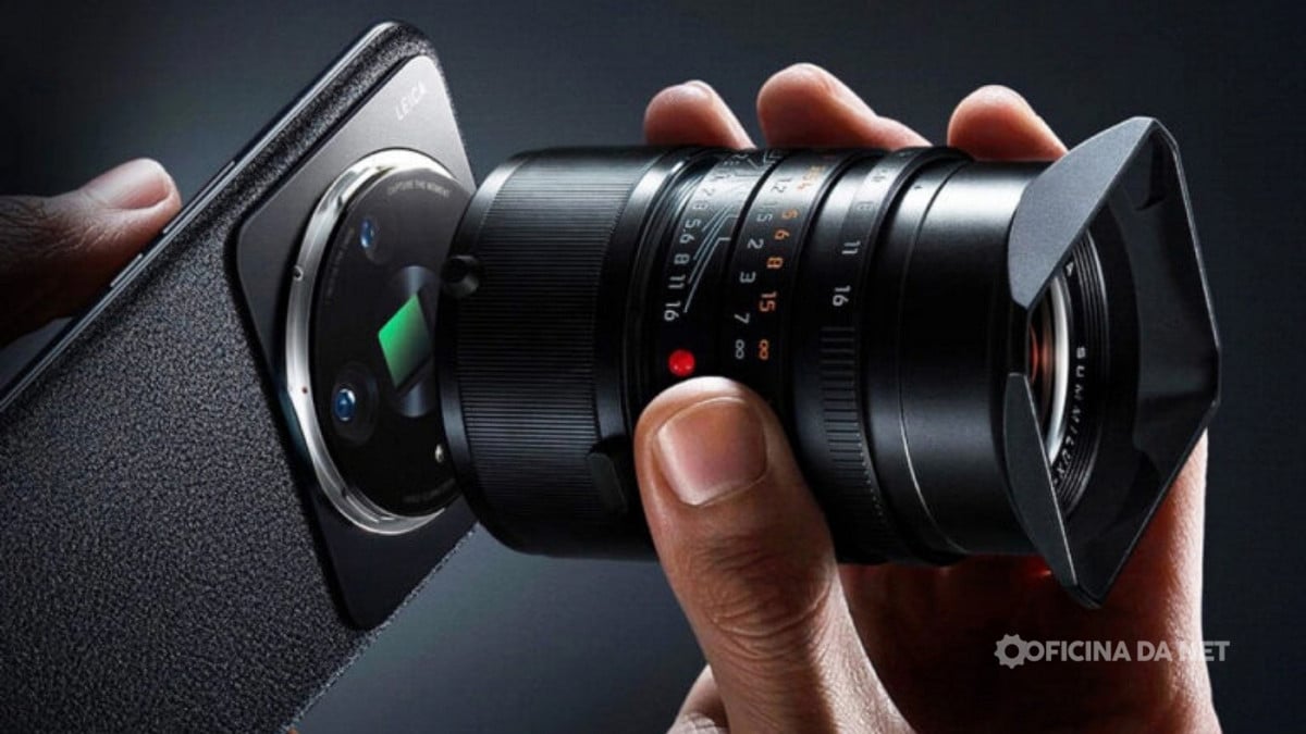 Super Ultra da Xiaomi trará zoom físico inédito e lente de 200 MP. Imagem: Oficina da Net